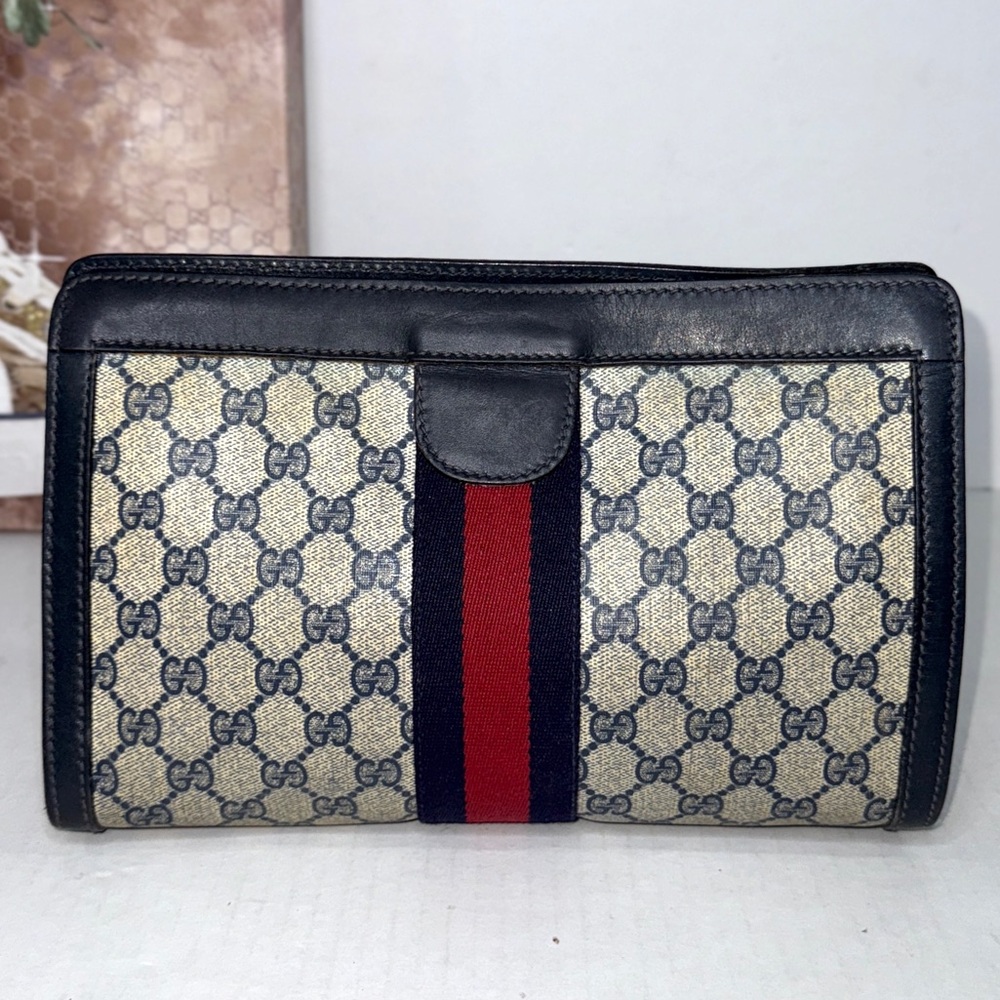 GUCCI GG Sherryline Large Clutch
